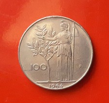 100 lire 1964 usato  Cerveteri