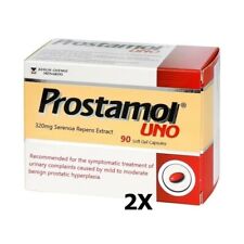 PROSTAMOL UNO 180 cápsulas. (2x90) Hiperplasia Prostática NATURAL Palmetto fruit 320m comprar usado  Enviando para Brazil