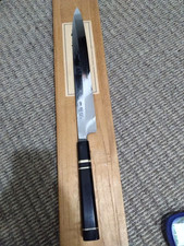 Usado, Faca Shigefusa Damasco Kitaeji Yanagiba 330mm japonesa sashimi acabamento espelhado comprar usado  Enviando para Brazil