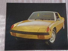 Porsche 914 brochure for sale  KINGS LANGLEY