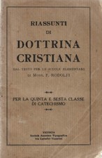 Riassunti dottrina cristiana. usato Riassunti dottrina cristiana. usato  Italia