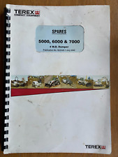 Terex 5000 6000 for sale  CHEADLE