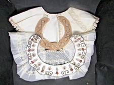 Grupo de 4 coleiras infantis vintage - Pérola falsa Japão - Bordada Índia - ++ comprar usado  Enviando para Brazil