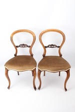 Pair victorian walnut for sale  LEEDS
