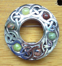 Modeschmuck brosche keltisch gebraucht kaufen  Mainz