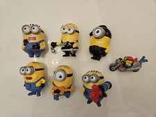 7x 2013 DESPICABLE ME 2 McDonald's Happy Meal MINIONS Brinquedo MINION Conjunto Colecionável comprar usado  Enviando para Brazil