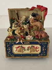 Caixa de Música Baú de Gato NATAL 6" Férias Crianças Vovó Núcleo Kitsch Testado comprar usado Caixa de Música Baú de Gato NATAL 6" Férias Crianças Vovó Núcleo Kitsch Testado comprar usado  Enviando para Brazil