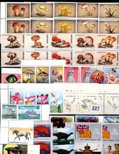 # 53 COLEÇÕES DE SELOS - SEM MARCA DE CHARNEIRA - COGUMELOS - ANIMAIS - LIBÉLULA - DINOSSAUROS  comprar usado # 53 COLEÇÕES DE SELOS - SEM MARCA DE CHARNEIRA - COGUMELOS - ANIMAIS - LIBÉLULA - DINOSSAUROS  comprar usado  Enviando para Brazil