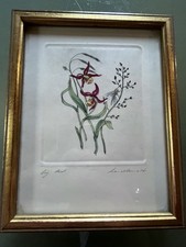 Aquarell gerahmt riginal gebraucht kaufen  Elmshorn