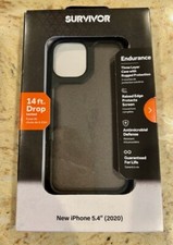Capa Griffin Survivor Endurance Series para Apple iPhone 12 Mini (5.4") - PRETA comprar usado  Enviando para Brazil