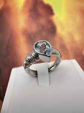 Anello acquamarina ring usato  Campobasso