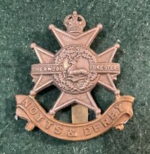 Sherwood foresters notts for sale  HOOK
