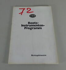 Prospekt vdo boots gebraucht kaufen  Jever