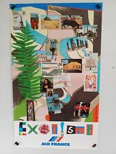 Affiche air exotisme d'occasion  Montauban-de-Bretagne