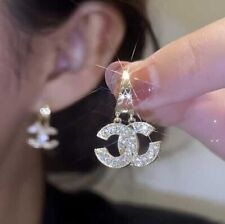 Brinco feminino extravagante gota 2 quilates corte redondo criado diamantes folheado a ouro amarelo 14k comprar usado  Enviando para Brazil