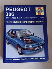 Haynes manual peugeot for sale  BIGGLESWADE