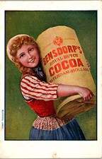 Publicite chocolat bensdorp d'occasion Publicite chocolat bensdorp d'occasion  France