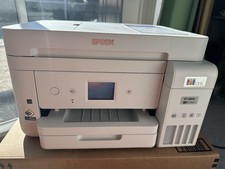 Impressora Colorida Epson All In One EcoTank WiFi ET-4850 Cor Branca comprar usado  Enviando para Brazil