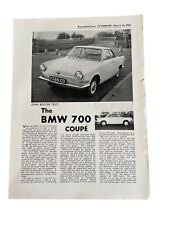 1962 bmw 700 for sale  NORTHAMPTON
