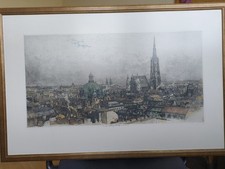 Riginal radierung wien gebraucht kaufen  Trier