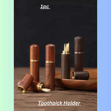 Wooden toothpick holder for sale  MAIDSTONE
