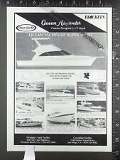 1990 advertisement ocean for sale  Lodi