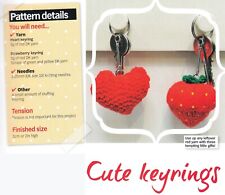 Knitting pattern keyrings for sale  NORWICH