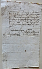 1617  Lettre  du marechal gilles de Souvré  il promet d'assister 2 soldats comprar usado  Enviando para Brazil