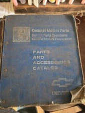 Catálogo de piezas y accesorios vintage de GM 1982-1990 B, G, T, X y carrocería policial sty segunda mano  Embacar hacia Mexico