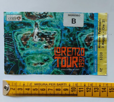 Biglietto concerto lorenzo usato  Civitanova Marche