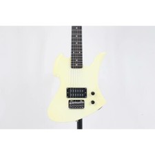 Usado, Guitarra elétrica B.C.Rich MINI MOCKINGBIRD branca usada com estojo de couro exclusivo comprar usado  Enviando para Brazil