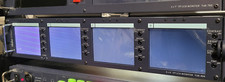Monitores LCD Datavideo TLM-404 cuádruples de 4" montables en rack segunda mano  Embacar hacia Mexico