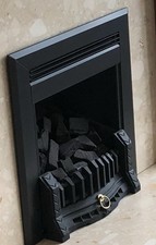 Gas fire black for sale  ALTRINCHAM