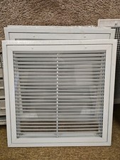 Grelha de ar de retorno de aço Nailor 61FB45 45° lâminas horizontais 24x24 comprar usado  Enviando para Brazil
