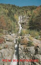 *Cartão postal de New Hampshire-"Cascata de Prata Water Fall" *Crawford Notch- comprar usado  Enviando para Brazil