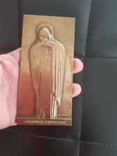 Heuvelmans plaque bronze d'occasion  Saintes