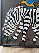 Vintage african zebra for sale  LONDON