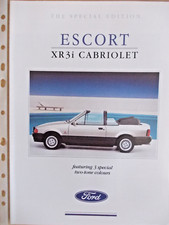 Ford escort xr3i d'occasion  Expédié en Belgium