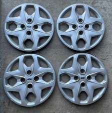 2010/15 Ford Fiesta 15" calota prata/capas de roda 7054 AE83-1130-AE conjunto de 4 comprar usado  Enviando para Brazil