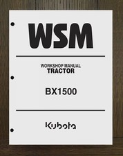 Bx1500t tractor technical for sale  Addison