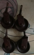 Vintage swivel casters for sale  BEDFORD