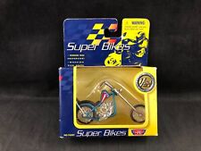 Motor Max Super Bikes "Chopper" motocicleta de metal fundido e plástico escala 1:24 76207 comprar usado  Enviando para Brazil