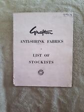 Grafton anti shrink for sale  SELBY