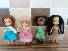 Disney Store Księżniczka Kolekcja animatorów Mini lalka Pakiet ~ Kopciuszek, Belle na sprzedaż  Wysyłka do Poland