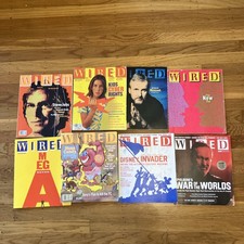 Lote de 8 revistas com fio 1996 1998 1999 2002 Steve Jobs lote de 8 comprar usado  Enviando para Brazil