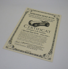 Certificat mercedes benz d'occasion  Guyancourt