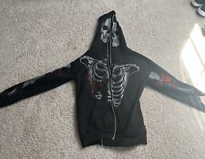 Skeleton zip hoodie for sale  Stockbridge