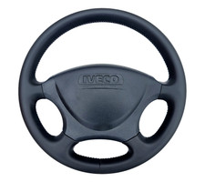 Usado, Volante NUOVO IN PELLE per 06-12 Iveco Daily IV V 4 5 Gen. Nero 2006-2012 comprar usado  Enviando para Brazil