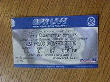 2003 ticket queens for sale 2003 ticket queens for sale  BIRMINGHAM