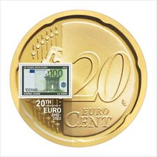 Estampillas de Sierra Leona 2022 montadas sin montar o nunca montadas 20 años desde la adición de billetes de monedas de euro segunda mano  Embacar hacia Mexico